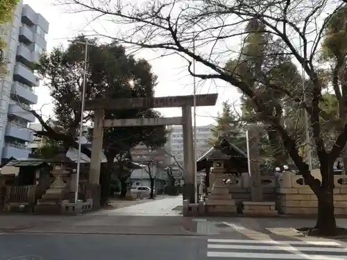 那古野神社の鳥居