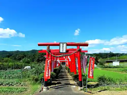 豊都稲荷の鳥居