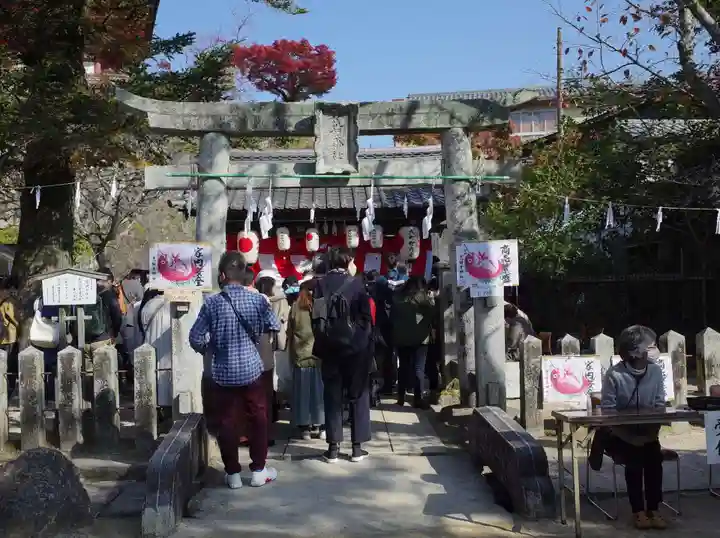 荒胡子神社の鳥居