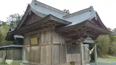 三枝祇神社の本殿・本堂