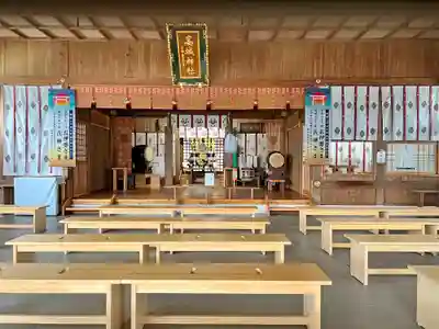 高城神社の本殿・本堂