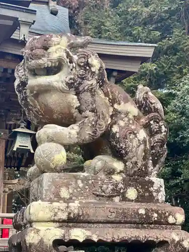 矢川神社の狛犬