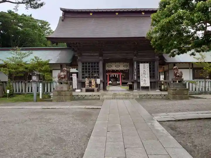 大洗磯前神社の山門・神門