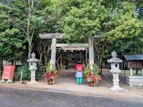 平群神社の鳥居