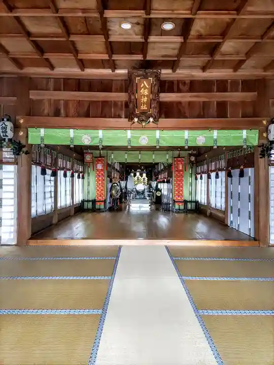 八劔神社(巨海町)の本殿・本堂