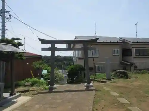 富士山神社の鳥居