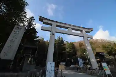 諏訪大社の鳥居