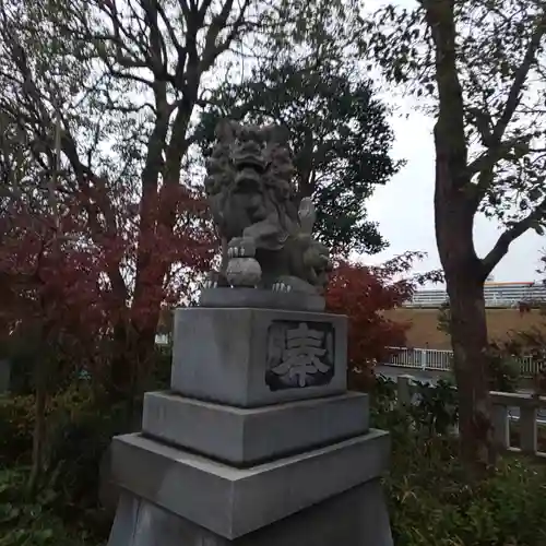 石濱神社の狛犬