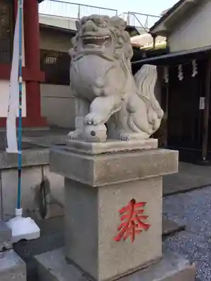 長浦神社の狛犬