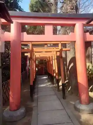 花園稲荷神社の鳥居