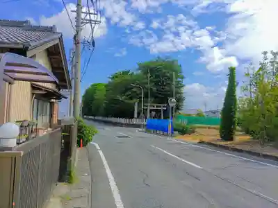 河俣下神社(一色川俣)の自然