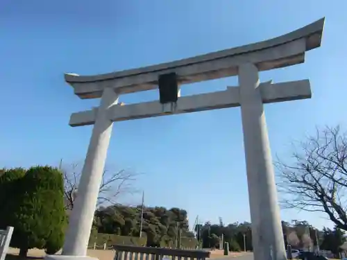 鶴谷八幡宮の鳥居