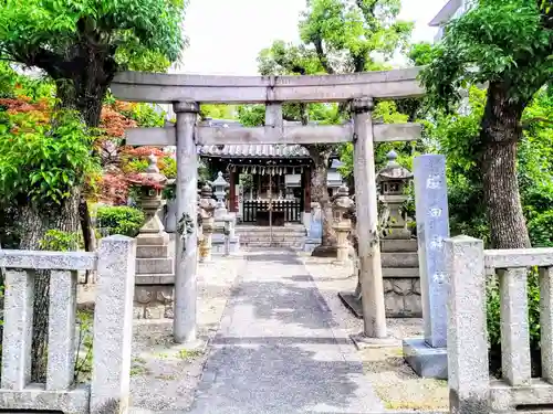 櫻田神社の鳥居