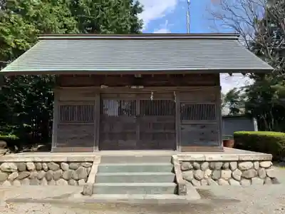 神明宮の本殿・本堂