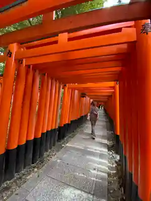 伏見稲荷大社の鳥居