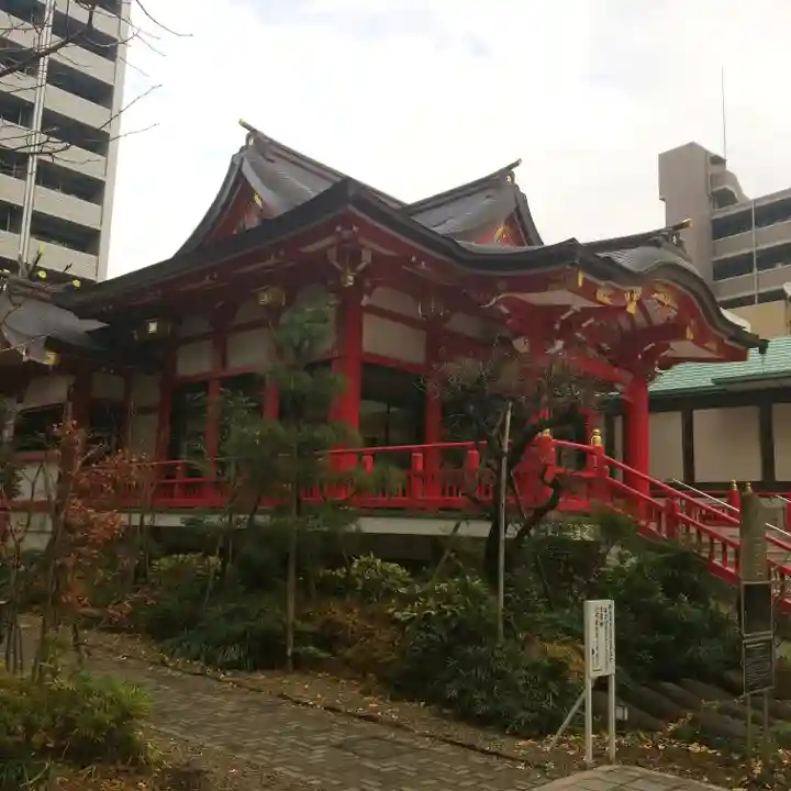 成子天神社の本殿・本堂