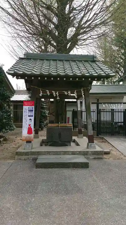 小野神社の手水舎