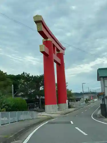 自凝島神社の鳥居