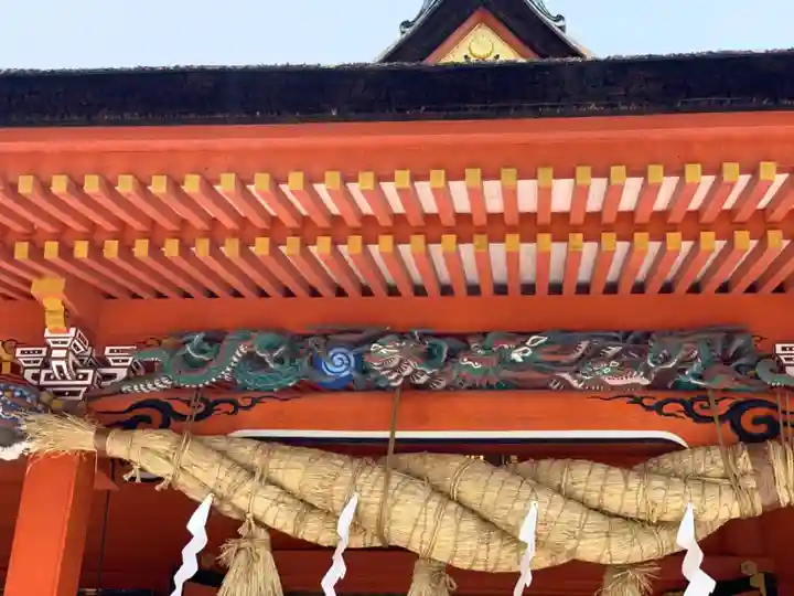 富士山本宮浅間大社の芸術