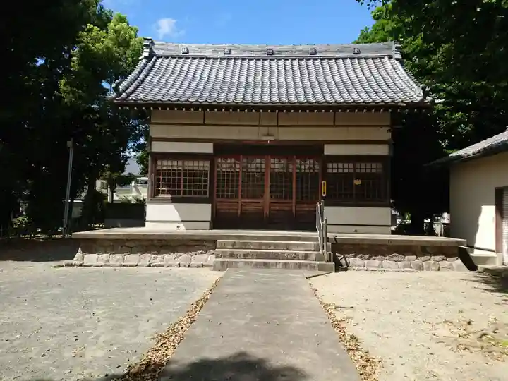 神明社の本殿・本堂