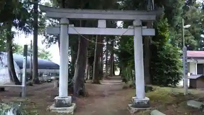 御城稲荷神社の鳥居