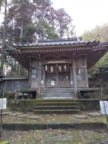 長谷部神社（加賀市）の本殿