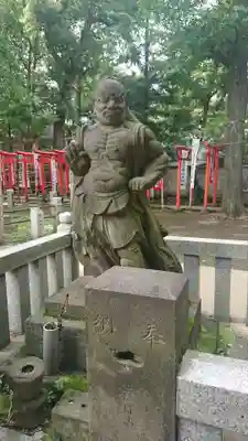 鬼子母神堂 (法明寺)の像