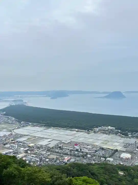 鏡山稲荷神社の景色