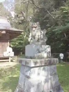 磯部稲村神社の狛犬