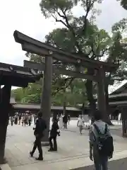 明治神宮の鳥居