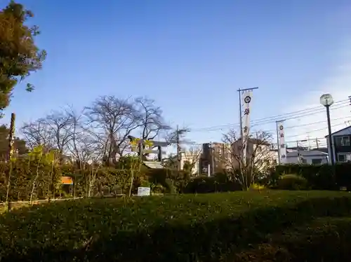 松陰神社の景色