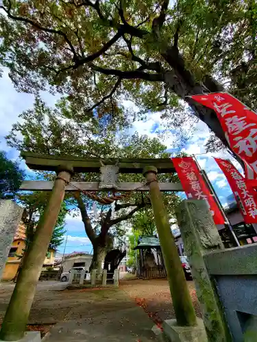 阿邪訶根神社の鳥居