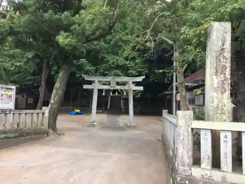 大朝神社の鳥居