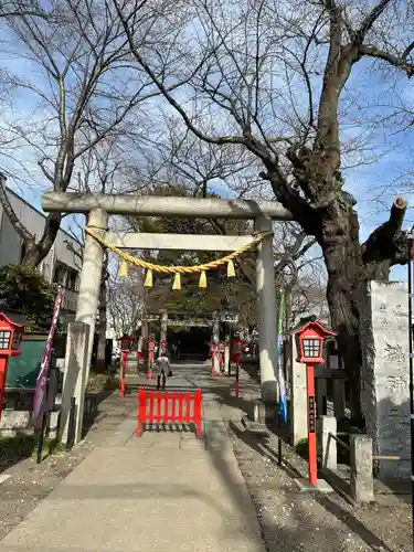 鴻神社の鳥居