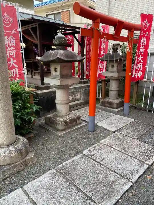 穏田神社(東京都)