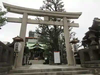 大鳥神社の鳥居