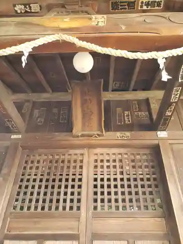 打越天神北野神社の本殿・本堂