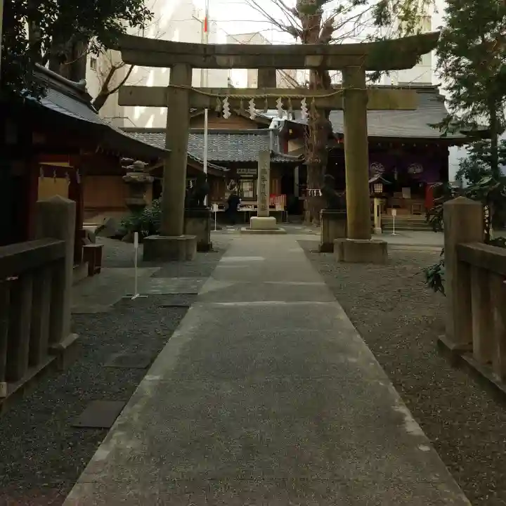 日本橋日枝神社の鳥居