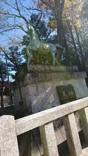 挙母神社の狛犬