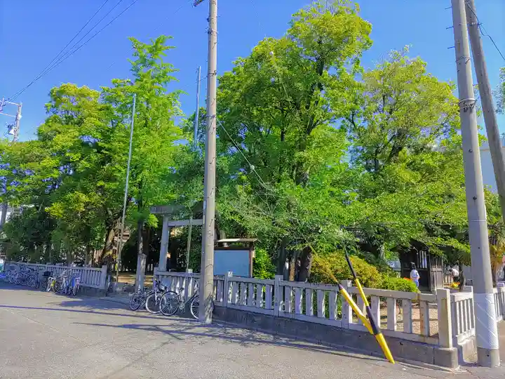 助七神明社の自然