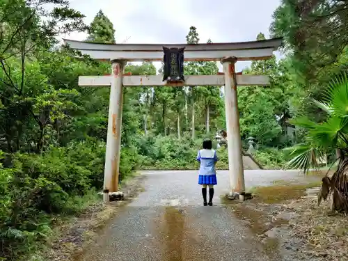 七嶽神社の鳥居