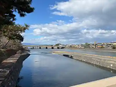 宇治神社の周辺