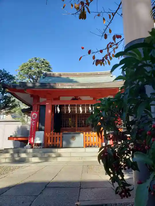 麻布氷川神社の本殿・本堂