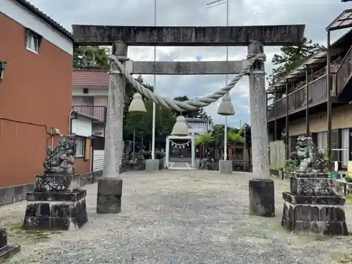 川俣神社の鳥居