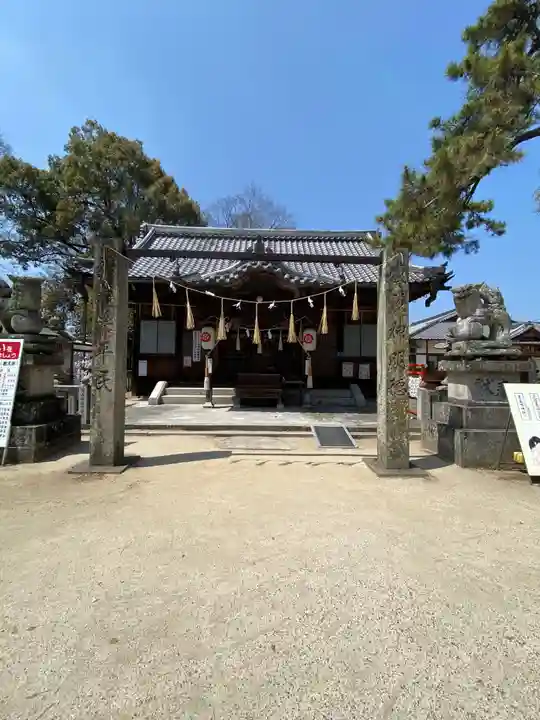 素盞嗚神社の本殿・本堂