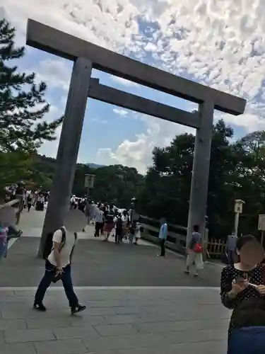 伊勢神宮内宮（皇大神宮）の鳥居