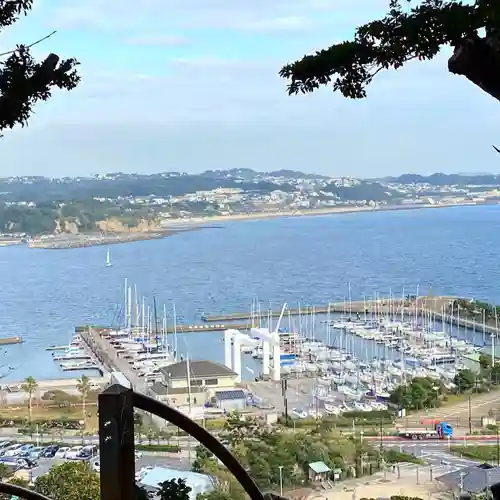 江島神社の景色