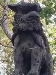 生振神社の狛犬