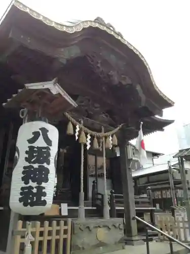 取手八坂神社の本殿・本堂