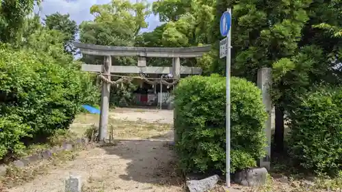 八幡社（下門八幡社）の鳥居